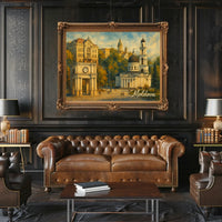 Architectural Beauty of Moldova Poster