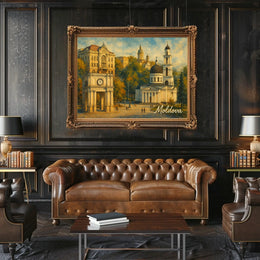 Architectural Beauty of Moldova Poster