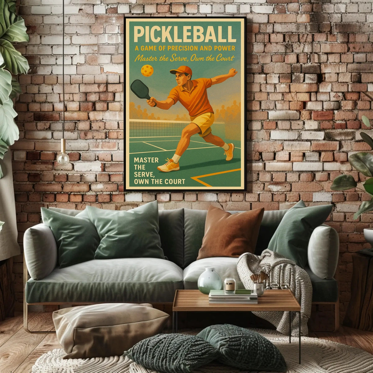Pickleball Mastery Poster
