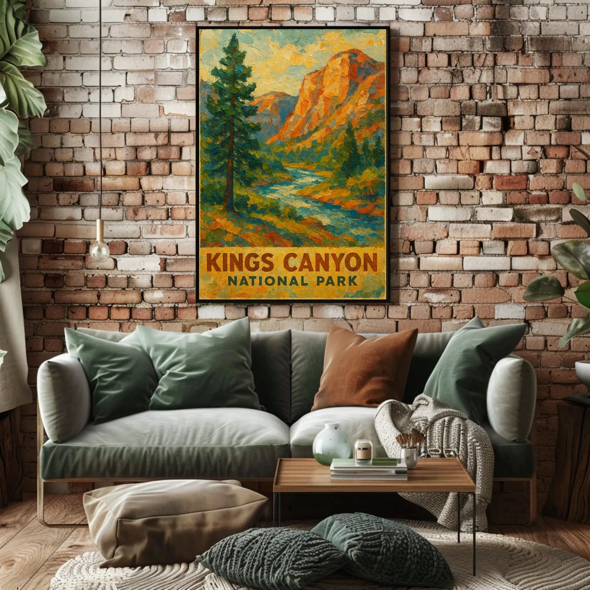 Kings Canyon National Park Poster