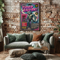 Tiger Shark Comic Con Exclusive Poster PosterGoat