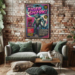 Tiger Shark Comic Con Exclusive Poster PosterGoat