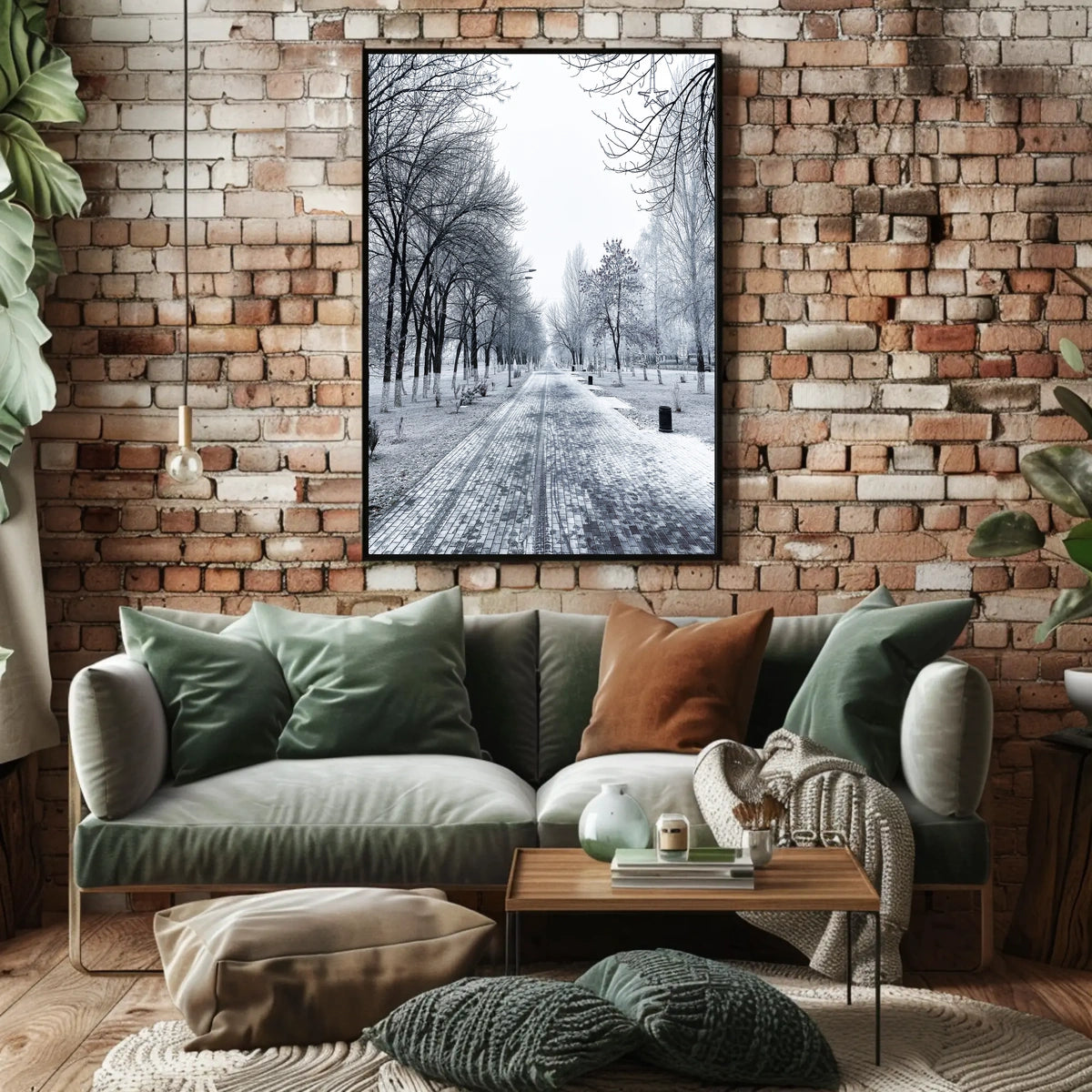 Winter Wonderland Pathway Poster