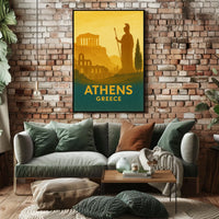 Athens, Greece A Timeless Journey Poster