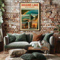 Higgins Lake Michigan Poster