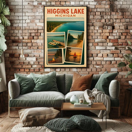 Higgins Lake Michigan Poster
