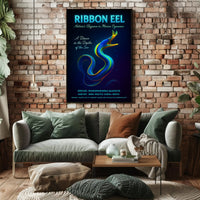 Ribbon Eel Nature's Elegance Poster