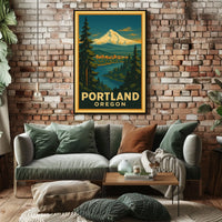 Portland, Oregon Poster