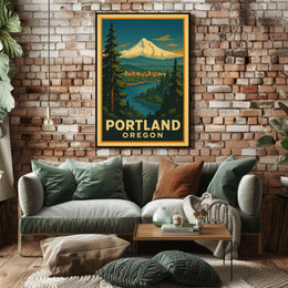 Portland, Oregon Poster