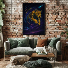 Cosmic Leap Poster