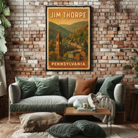 Jim Thorpe, Pennsylvania Poster