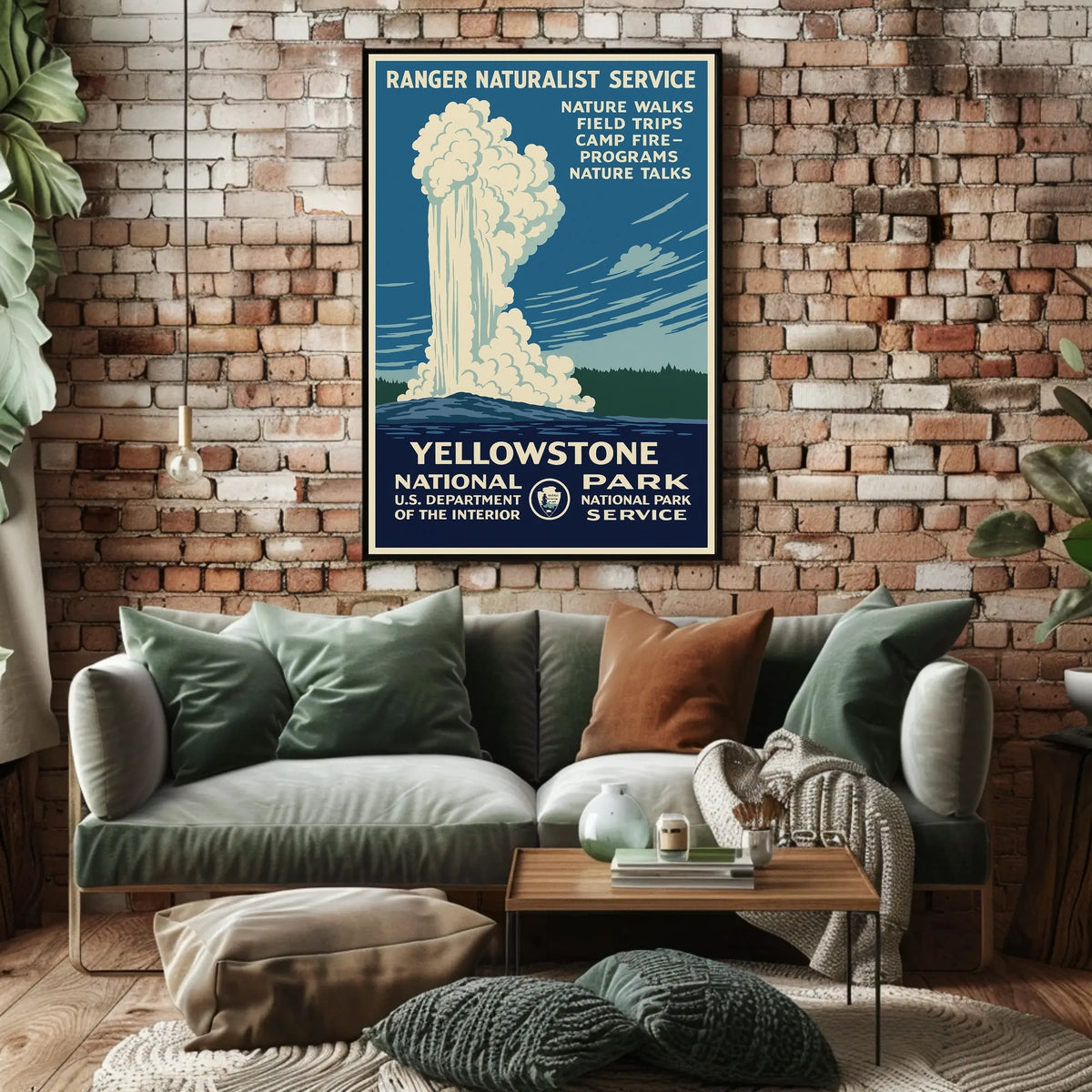 Yellowstone National Park Poster