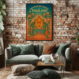 Discover the Essence of Thailand Poster