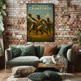 Pittsburgh Crawfords Legends Of The Poster