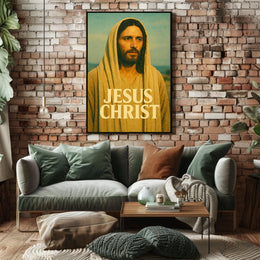 Jesus Christ Sacred Scenic Faith Poster