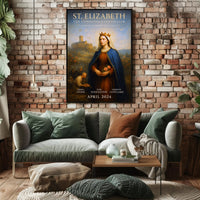 St. Elizabeth The Compassionate Healer Poster PosterGoat