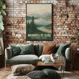 Wrangell-St. Elias National Park Poster