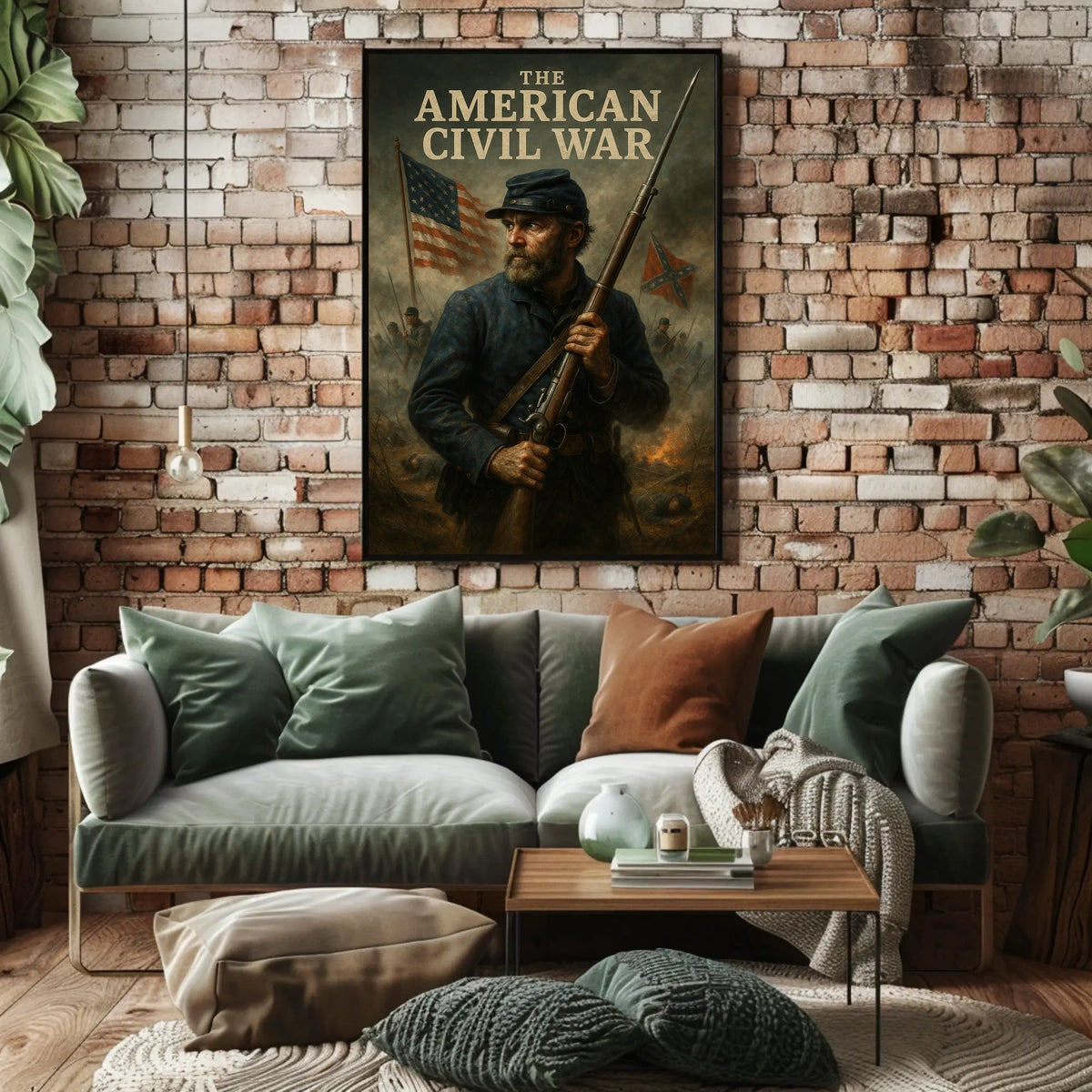 The American Civil War Poster