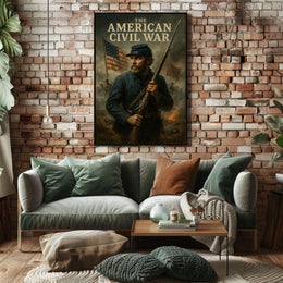 The American Civil War Poster