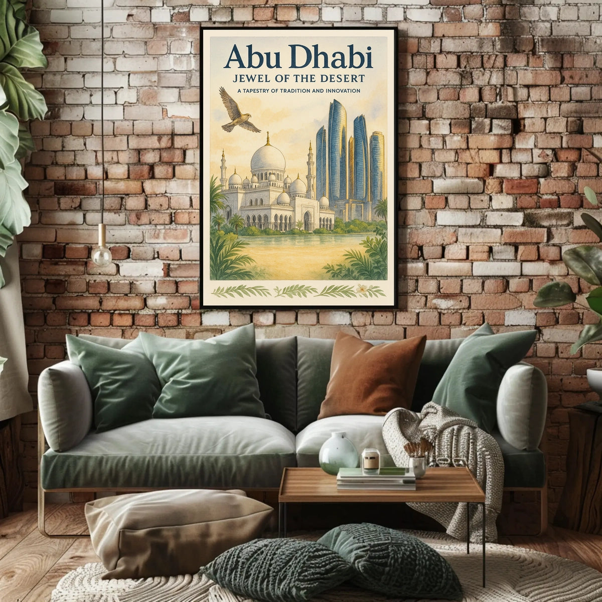 Abu Dhabi Jewel Tradition Meets Innovation Poster