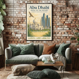 Abu Dhabi Jewel Tradition Meets Innovation Poster