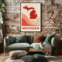 Michigan Landscape Poster