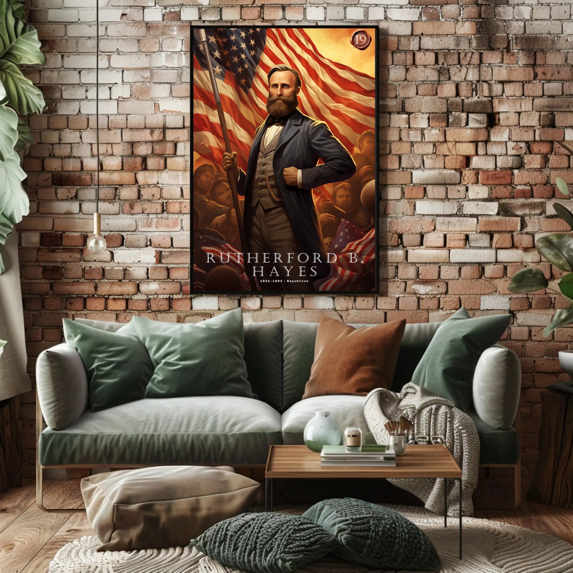 Rutherford B. Hayes Poster