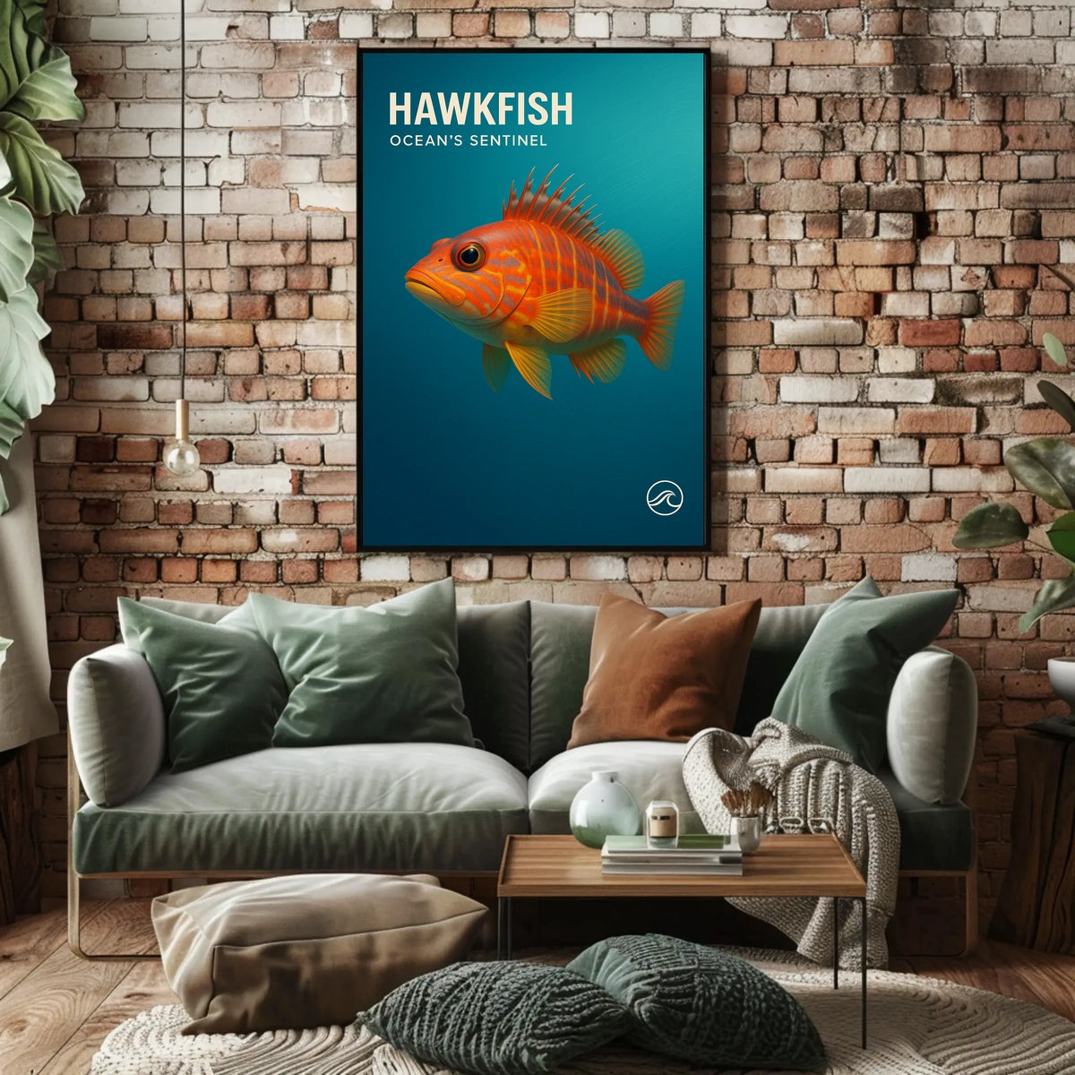 Hawkfish OceanS Sentinel Poster