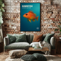 Hawkfish OceanS Sentinel Poster