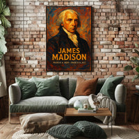 James Madison 4Th President Poster