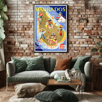 Barbados Island In The Sun Poster