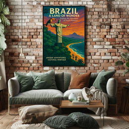 Brazil A Land of Wonder Poster