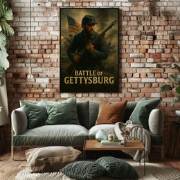 Battle Of Gettysburg Poster