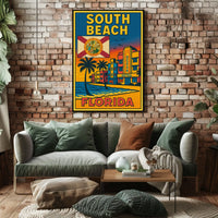 South Beach Florida Poster