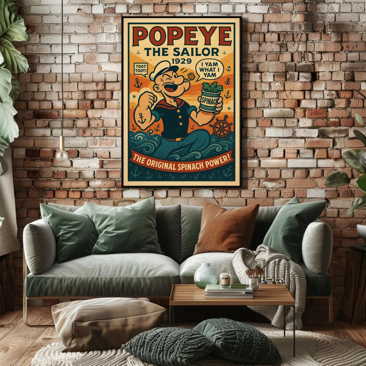 Popeye 1929 Art Poster POP-218