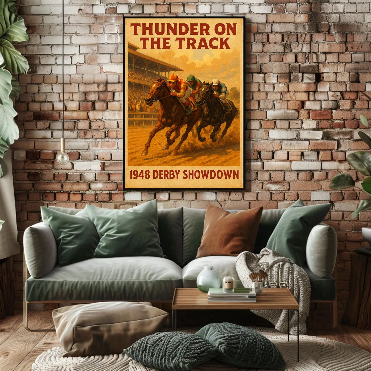 Thunder On The Track Poster