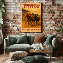 Thunder On The Track Poster