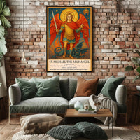 St. Michael the Archangel Poster PosterGoat