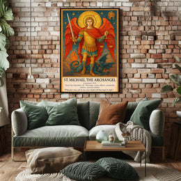St. Michael the Archangel Poster PosterGoat