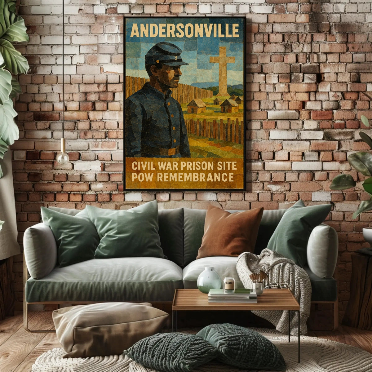 Andersonville Pow Remembrance Poster