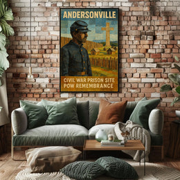 Andersonville Pow Remembrance Poster