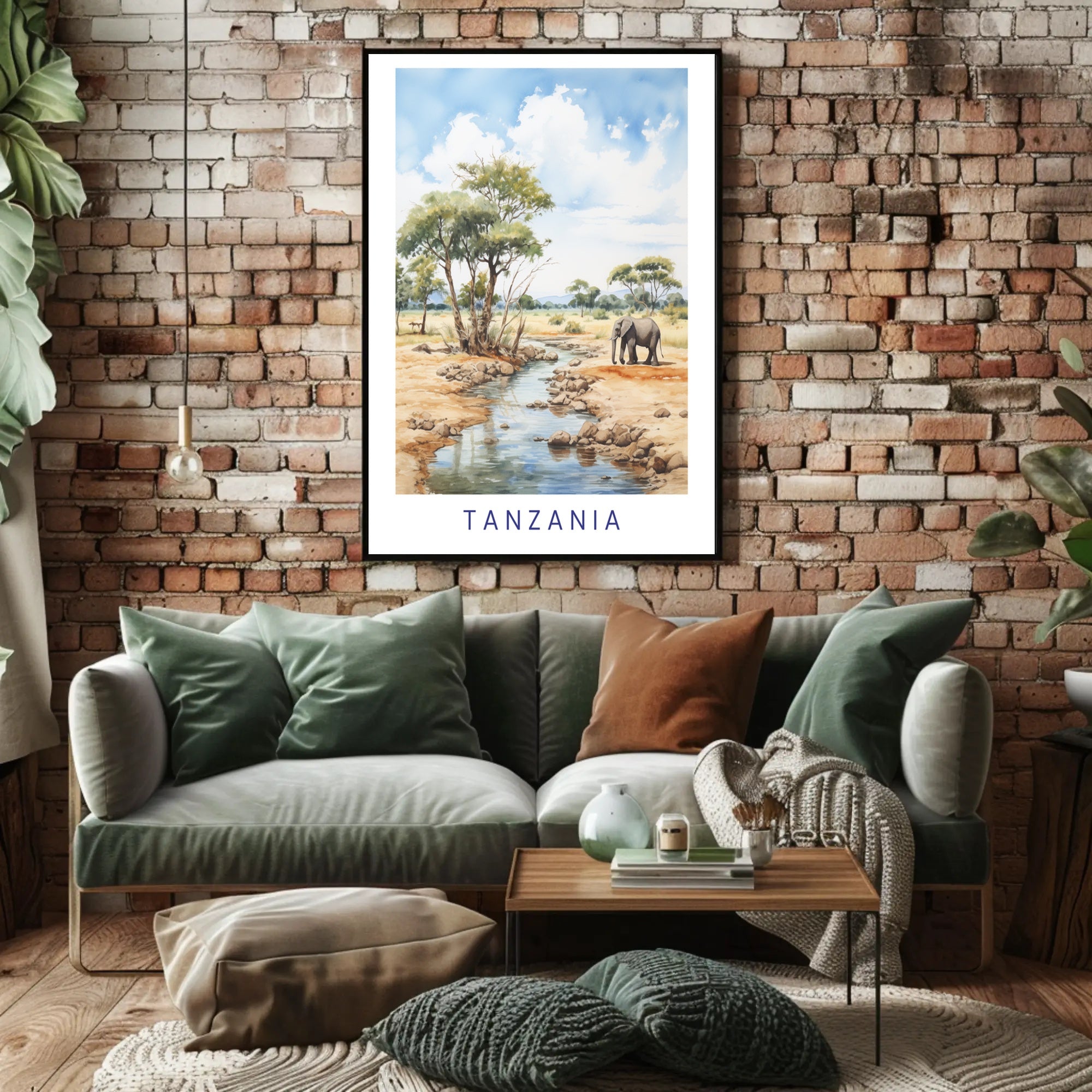 Serengeti Serenity Poster PosterGoat
