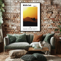 Middle Eastern Heritage Celebration Cultural or Heritage Poster PosterGoat