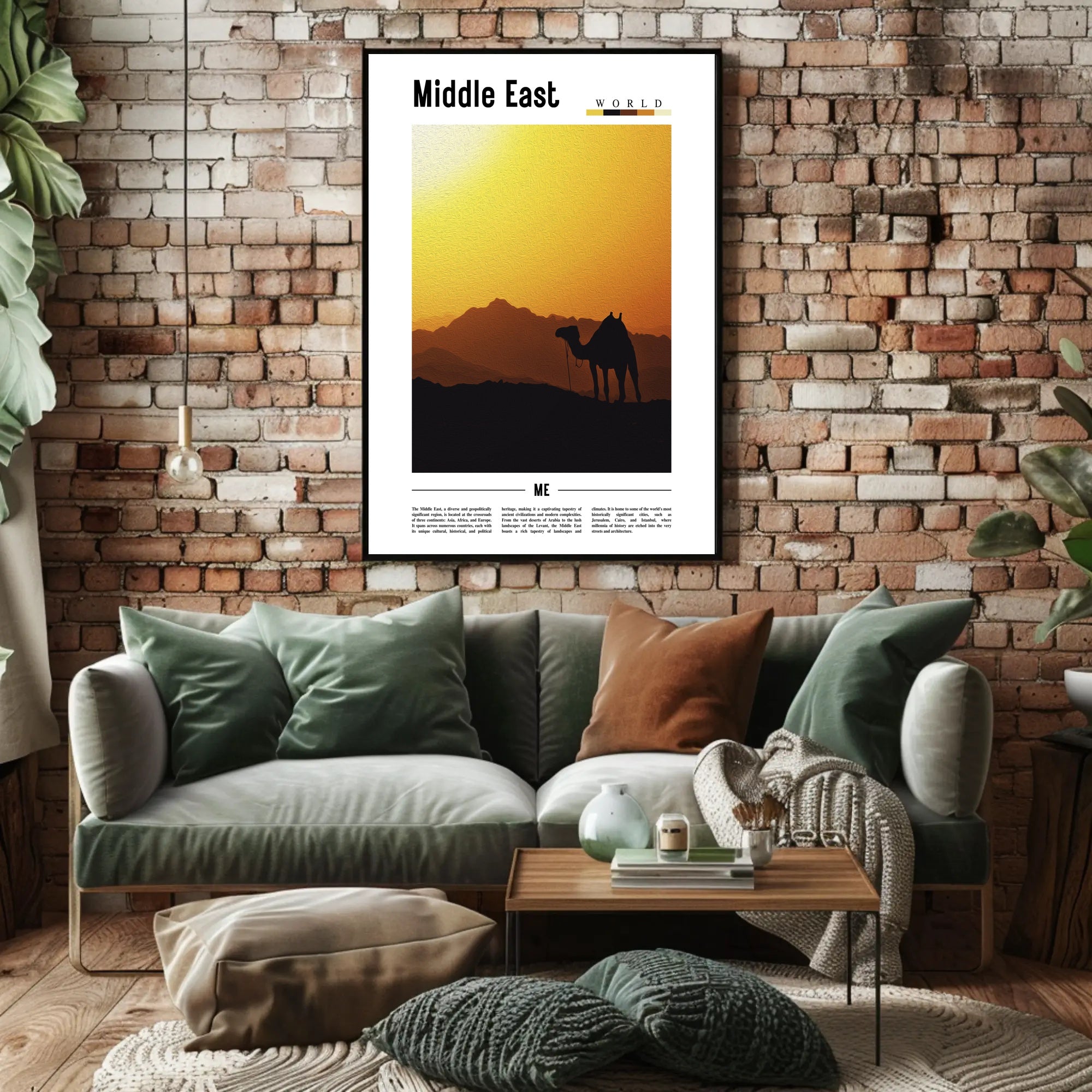 Middle Eastern Heritage Celebration Cultural or Heritage Poster PosterGoat