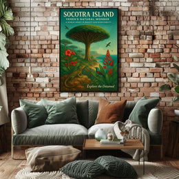Socotra Island Yemens Natural Wonder Poster