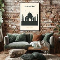 Taj Mahal Agra, India Poster PosterGoat