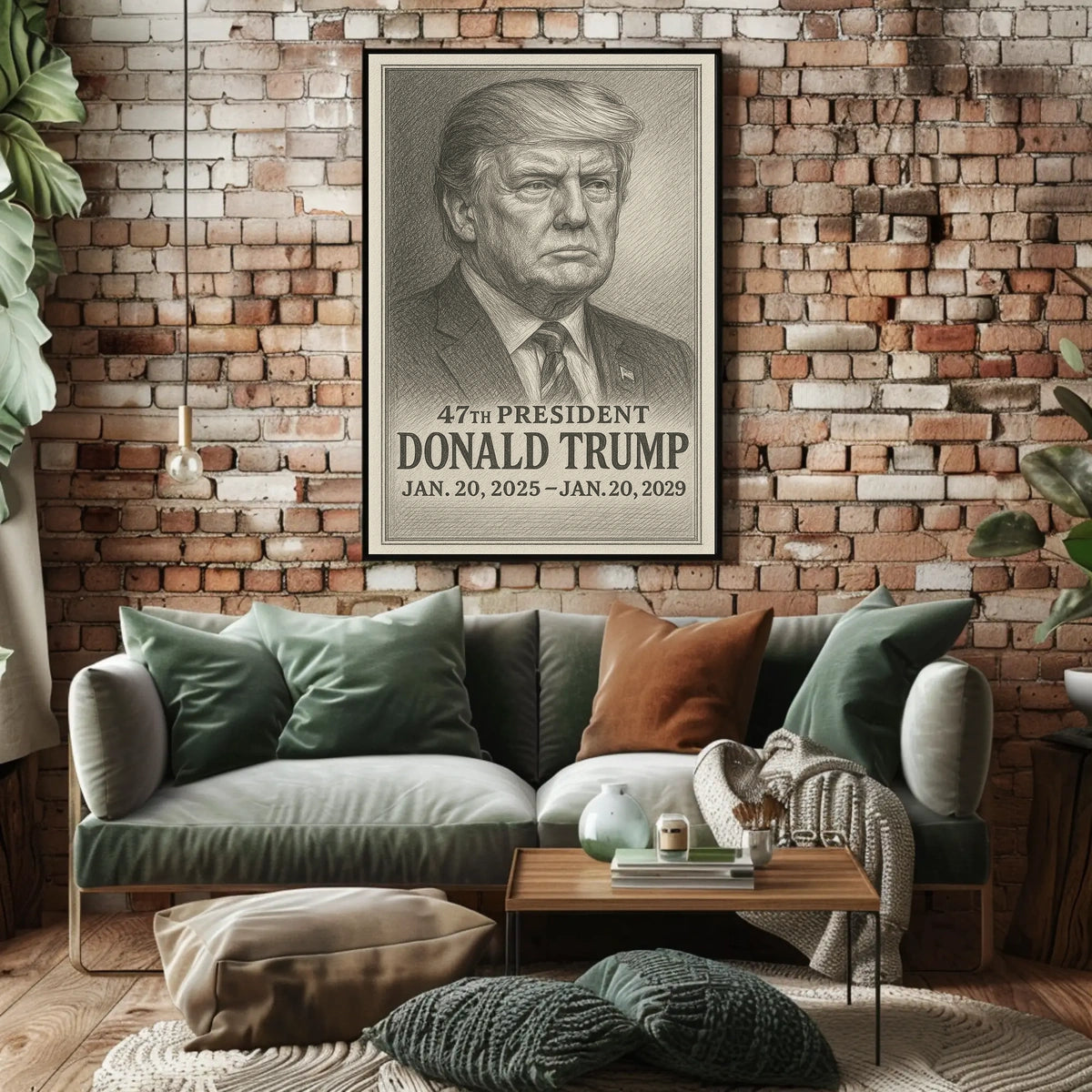Donald Trump 47th President Poster