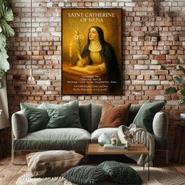 Saint Catherine of Siena Poster PosterGoat