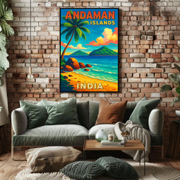 Andaman Islands India Poster