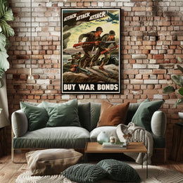 Rally to Support the War Effort Poster PosterGoat